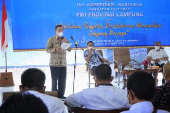 Uji Kompetensi Wartawan, Gubernur Harapkan Wartawan Semakin bertanggung jawab, Profesional dan Menjunjung Tinggi Kode Etik Jurnalistik