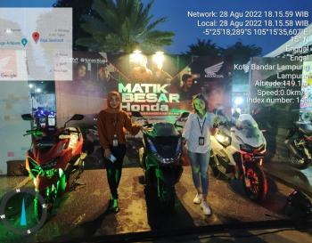 Pameran Metik Honda di Taman Gajah