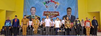 KONI Lampung Dorong Pembinaan Berkelanjutan Lewat Festival Taekwondo ke-XIII
