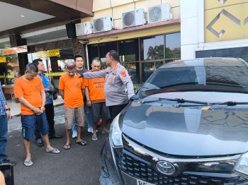 Pernah Satu Sel, Kini Komplotan Maling Motor Bersenpi Rakitan
