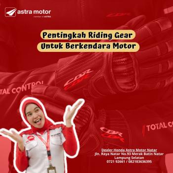 Pentingkah Riding Gear Untuk Berkendara Motor