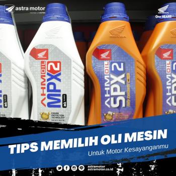 Tips Memilih Oli Mesin Untuk Motor