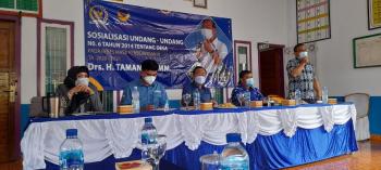 DPR RI Fraksi NasDem Tamanuri , Kunker Sosialisasikan UU No.6 Tahun 2014 Tentang Desa