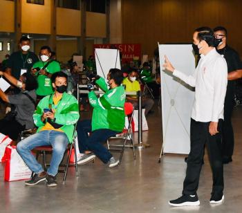 Presiden RI Inginkan DIY Terus Gulirkan Vaksinasi