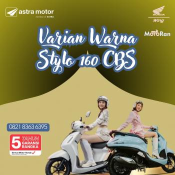 Varian Warna Honda Stylo 160 