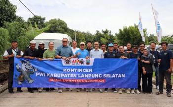 Dilepas Wabup Syaiful, PWI Lampung Selatan Bawa Misi Besar ke HPN 2026 Banten