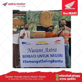 Astra Motor Natar Beri Diskon Servis 50 Persen dan Berbagi Sembako di Hari Pelanggan Nasional.