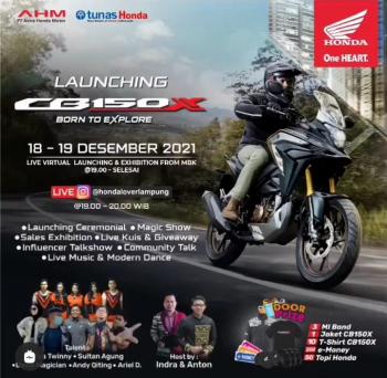 Main Dealer dan Jaringannya NSS Kedaton Memeriahkan Launching CB150XÂ 