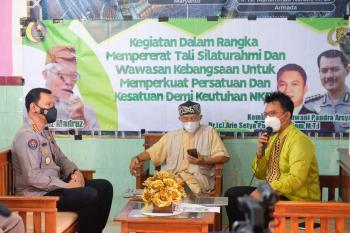 Gelar Diskusi Bersama LP3UI: Polda Lampung ajak Jaga Kebersamaan dan Keutuhan NKRI