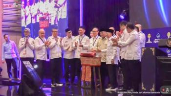 Presiden Buka Munas HIPMI XVIII di Lampung, Pemprov Perkuat Sinergi Dunia Usaha dan Pemerintah
