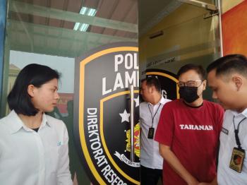 Catut Nama Gubernur, Iwan Parela Diamankan Polda Lampung 