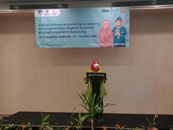 Resmikan Pelatihan DEA, Ini Pesan Walikota Bandar Lampung Untuk Para Penggiat UMKM
