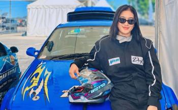 Putri Kalianda Tantang Drifter Nasional di IDS 2026, Widyya Turro Buktikan Lampung Selatan Punya Talenta Balap Nasional