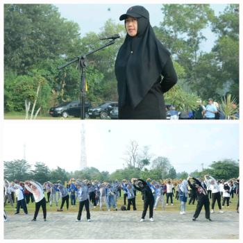Apel Rutin Dua Kali Sebulan, Pemkab Lampung Tengah Perkuat Soliditas dan Semangat Kerja ASN