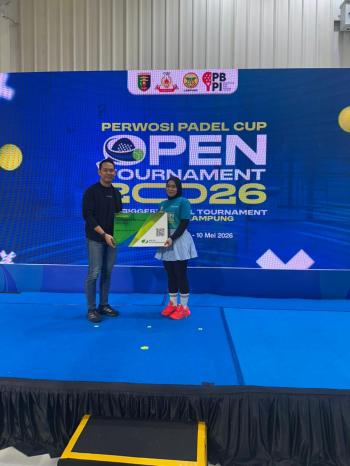 BPJS Ketenagakerjaan Berikan Perlindungan bagi Atlet Padel di Perwosi Padel Cup Tournament   