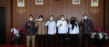Audiensi dengan Bupati, Bawaslu Lampung Selatan Sosialiaskan Persiapan Tahapan Pilkada dan Pemilu di 2022