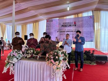 Pertamina Patra Niaga Regional Sumbagsel Resmikan Terminal Aspal Curah di Lampung  Â 