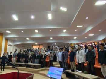 DPM Fisip Unila Bersama Lembaga Pers Mahasiswa Gelar Seminar Daerah 