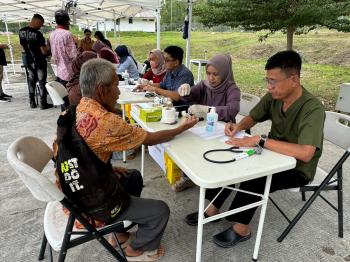 MEG Gelar Bakti Sosial Pengobatan Gratis dan Pemeriksaan Kesehatan untuk Warga Rempang Galang di Akhir Tahun