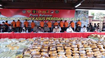 2,5 Ton Sabu Berhasil Diamankan, Kapolri: 10 Juta Jiwa Masyarakat Kita Selamatkan