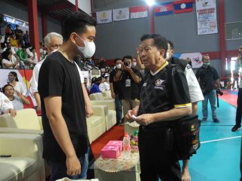 Pendiri Shorinji Kempo Ss. Indra Kartasasmita Berdialog Dengan Gibran Walikota Surakarta
