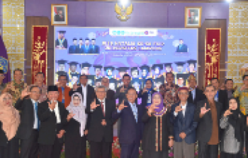 Ketua Komisi V DPRD Provinsi Lampung Hadiri Gelar Wicara Guru Besar FKIP Unila Dies Natalis ke-58