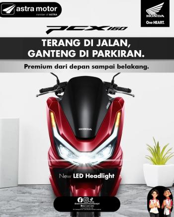 Tampil Berkelas, Astra Motor Imam Bonjol Unggulkan Honda PCX 160 dengan Teknologi LED Headlight