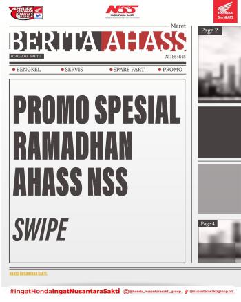 Promo Spesial Ramadhan AHASS NSS, Diskon Servis hingga 50% Berlaku sampai 28 Maret 2026