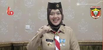 Peringati Hari Pramuka Ke-60, Kwarda Lampung Adakan Bhakti Sosial