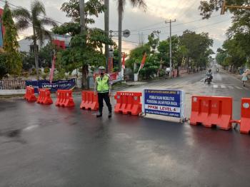 Catat! Penyekatan Jalan Protokol Kota Bandarlampung Ditambah 2 Titik