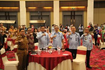Targetkan Peningkatan Pendaftaran Merek di Provinsi Lampung, Kanwil Kumham LampungÂ  Gandeng Dinas Perindag Gelar Sosialisasi Merek Tahun 2022