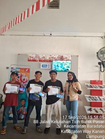 E-Sport – Event PUBG TDM Way Kanan Bersama Konsumen Loyal dalam Rangka Harpelnas 2025