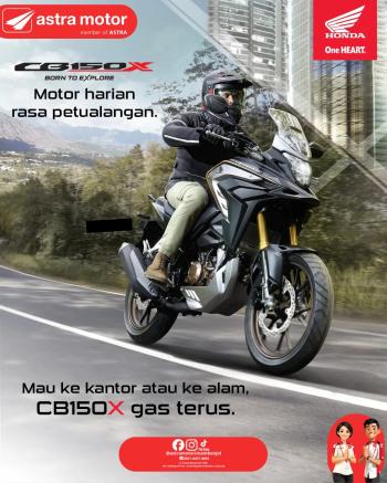 Honda CB150X: Solusi Motor Harian dengan Sensasi Petualangan di Bandar Lampung