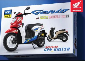 Warna Baru Honda Genio, Tampil Makin Fresh untuk Gen Kalcer   