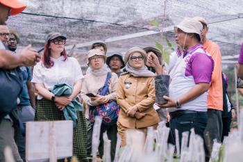 Potensi Kakao di Lampung Timur Sangat Besar dan Menjanjikan Untuk Ekonomi Berlapis Bagi Petani 