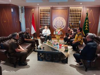 SMSI Pusat Silaturahmi Kepada Jaksa Agung Dalam Rangka Implementasi Program Kerja dan Persiapan Rapat Pimpinan Nasional 21-23 Juli 2022.