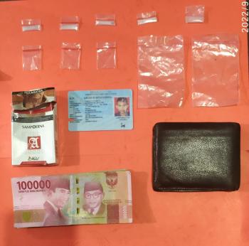 Reserse Narkoba Lampung Utara Amankan Pelaku Diduga Tindak Pidana Narkotika