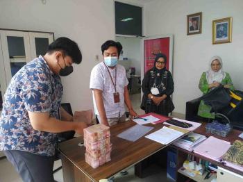 Penyetoran Uang Denda Dua Tindak Pidana Korupsi di LampungÂ 