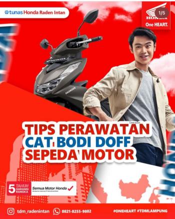 Tips Perawatan Cat Bodi Doff 