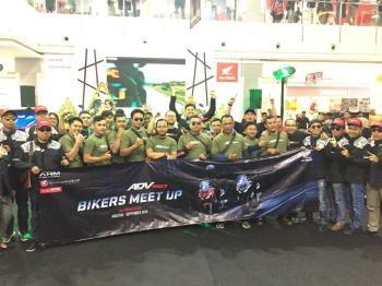 Bikers Meetup AMHL Bareng Honda ADV 150 