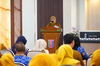Rakor KLA Provinsi Lampung, Jihan Nurlela Tegaskan Pentingnya Kolaborasi Lintas Sektor Demi Anak-anak Lampung