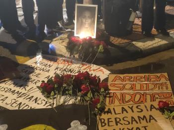 Mahasiswa Malaysia Gelar Aksi Solidaritas di KBRI Kuala Lumpur untuk Rakyat Indonesia