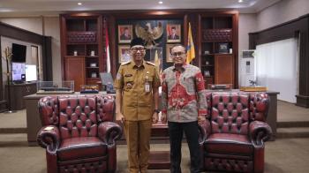 Perkuat Sinergi, Kakanwil DJP Bengkulu-Lampung  Audiensi dengan Gubernur Lampung