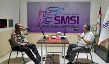 Inspiratif ! Ngopi Santai SMSI Menyapa Bercerita Masa Kecil, Brimob Polda Lampung : Sudah Terbiasa Disiplin