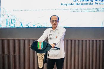 Melalui Forum RKPD 2027, Pemprov Lampung Dorong Pembangunan Infrastruktur, Pertanian, dan Layanan Dasar