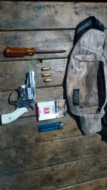 Hunting C3, Unit Reskrim Polsek Panjang Temukan Senjata Api Rakitan Jenis Pistol