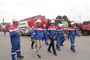 Pastikan Pelayanan Terbaik, Direksi Pertamina Patra Niaga Pantau Langsung Sarfas di Sumsel dan Lampung 