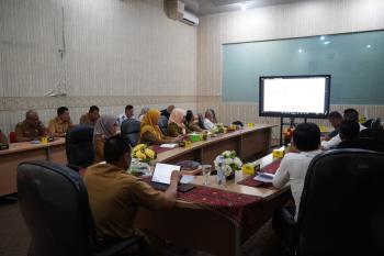 Pemprov Lampung Ikuti Rakor Pengendalian Inflasi Daerah  