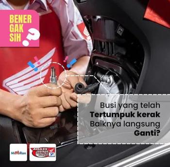 10 Ciri Ciri Busi Motor Harus Diganti, Cek Disini Sekarang 