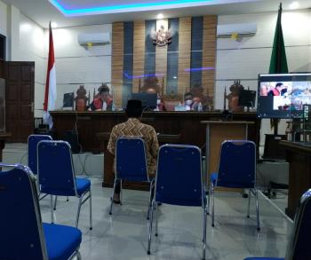 Oknum Kades Brajagemilang Dituntut 15 Bulan Penjara 